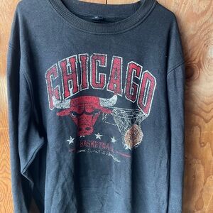 NBA Black Crewneck Sweatshirt